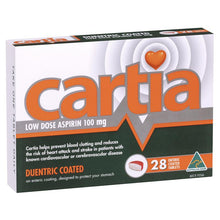 Cartia 100mg Tablets 28