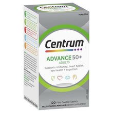 Centrum Advance Multivitamin 50+ 100 Tablets