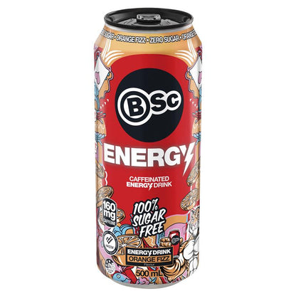 BSc Energy Drink Orange Fizz 500ml