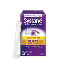 Systane Complete Preservative Free Unit Dose Eye Drops 30 x 0.5ml