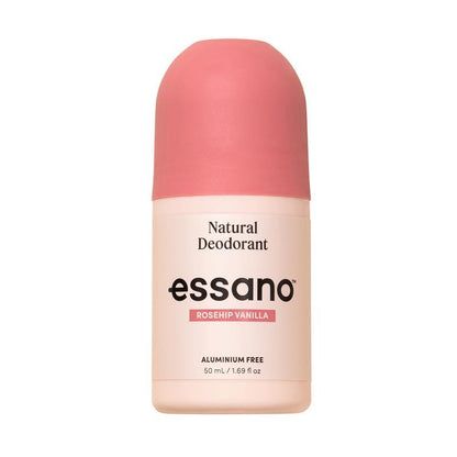 Essano Natural Deodorant Roll On Rosehip Vanilla 50ml