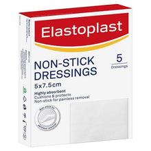 Elastoplast 21100 Non-Stick Wound Dressing 7.5cm x 5cm 5 Pack - GimmeNow