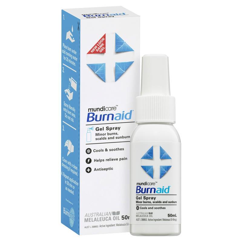 Burnaid Gel Spray 50ml