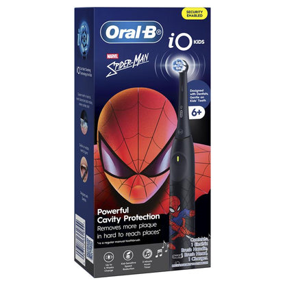 Oral B Electric Toothbrush iO 2 Kids Clean & Gentle Spiderman Black