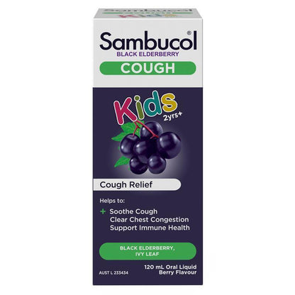 Sambucol Kids Cough Liquid 120ml
