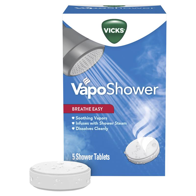 Vicks VapoShower 5 Pack