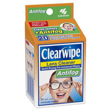Clearwipe Antifog Lens Cleaner 20 Wipes