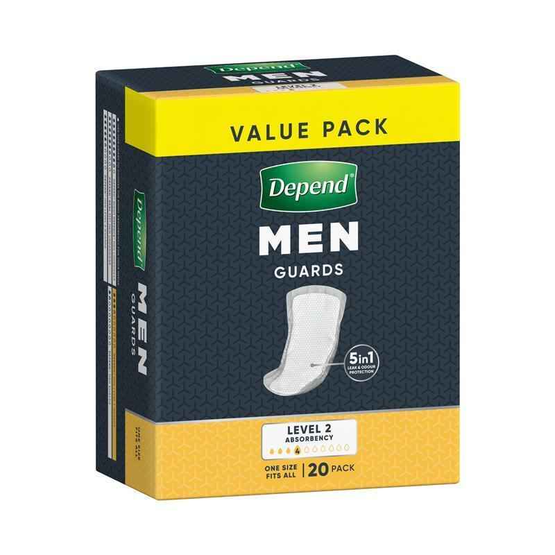 Depend for Men Guards 20 Bulk Pack