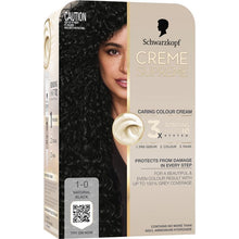 Schwarzkopf Creme Supreme Permanent Natural Black 1-0