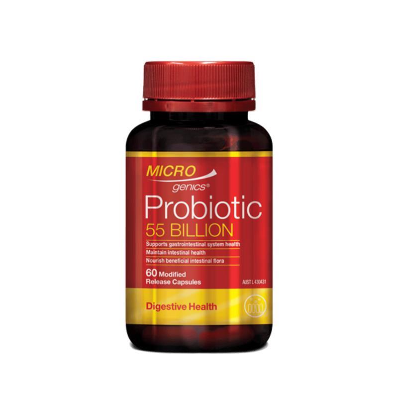 Microgenics Probiotic 55 Billion 60 Capsules
