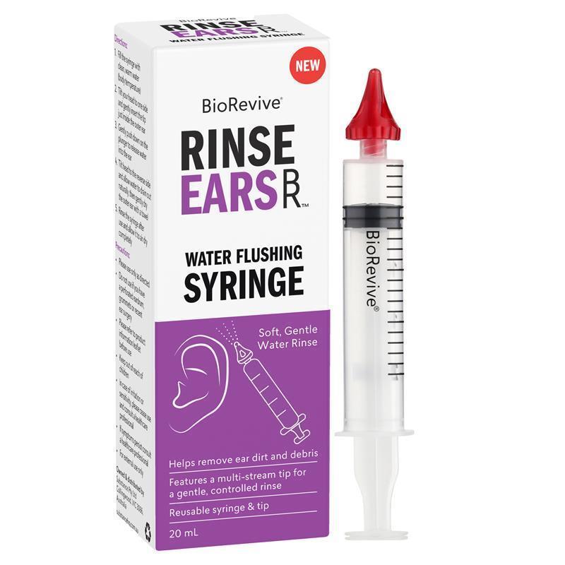 BioRevive RinseEars Water Flushing Syringe