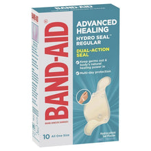 Band-Aid Advanced Healing Hydro Seal Gel Plasters Regular 10 Pack