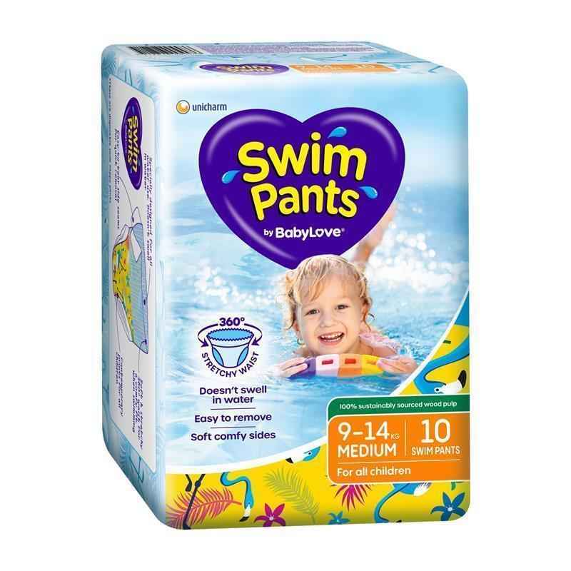 BabyLove Swim Pants Medium (9-14kg) 10 Pack