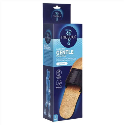 Maseur Gentle Massage Sandal Black Size 11 Unisex