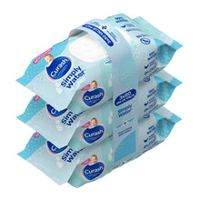 Curash Simply Water Wipes 3 x 80 Pack