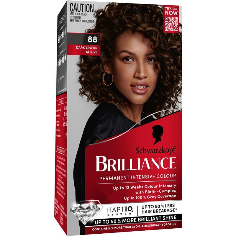 Schwarzkopf Brilliance 88 Dark Brown Allure