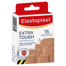 Elastoplast Extra Tough Waterproof Assorted 15 Strips - GimmeNow