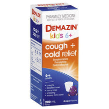 Demazin Kids 6+ Cough + Cold Relief 200ml - GimmeNow