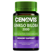 Cenovis Ginkgo Biloba 2000 100 Tablets - GimmeNow