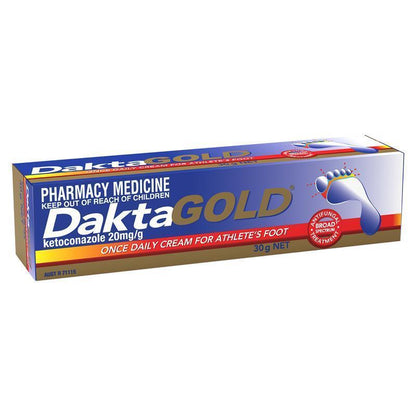 DaktaGold Once Daily Cream for Athlete's Foot 30g