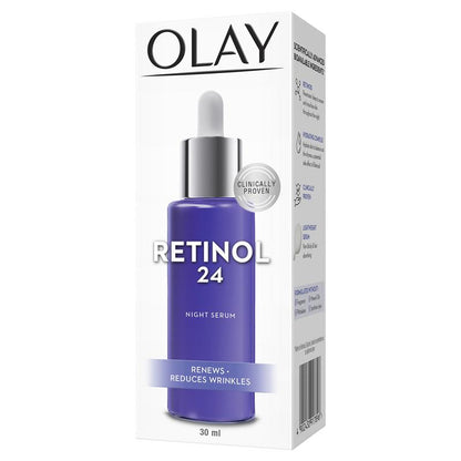 Olay Regenerist Retinol 24 Night Serum Fragrance Free 30ml