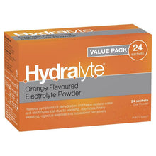 Hydralyte Orange Sachets Value Pack 4.9g x 24 - GimmeNow