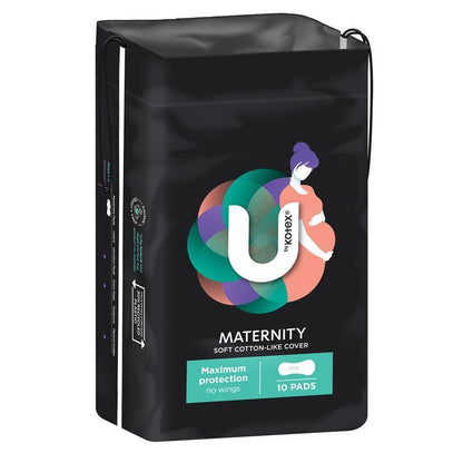 U by Kotex Maternity Pads 10 Pack - GimmeNow