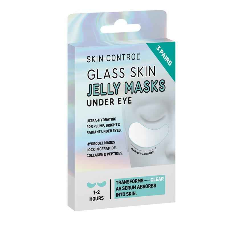 Skin Control Glass Skin Under Eye Jelly Masks 3 Pack