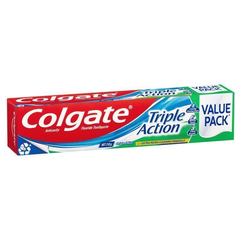 Colgate Toothpaste Triple Action 210g