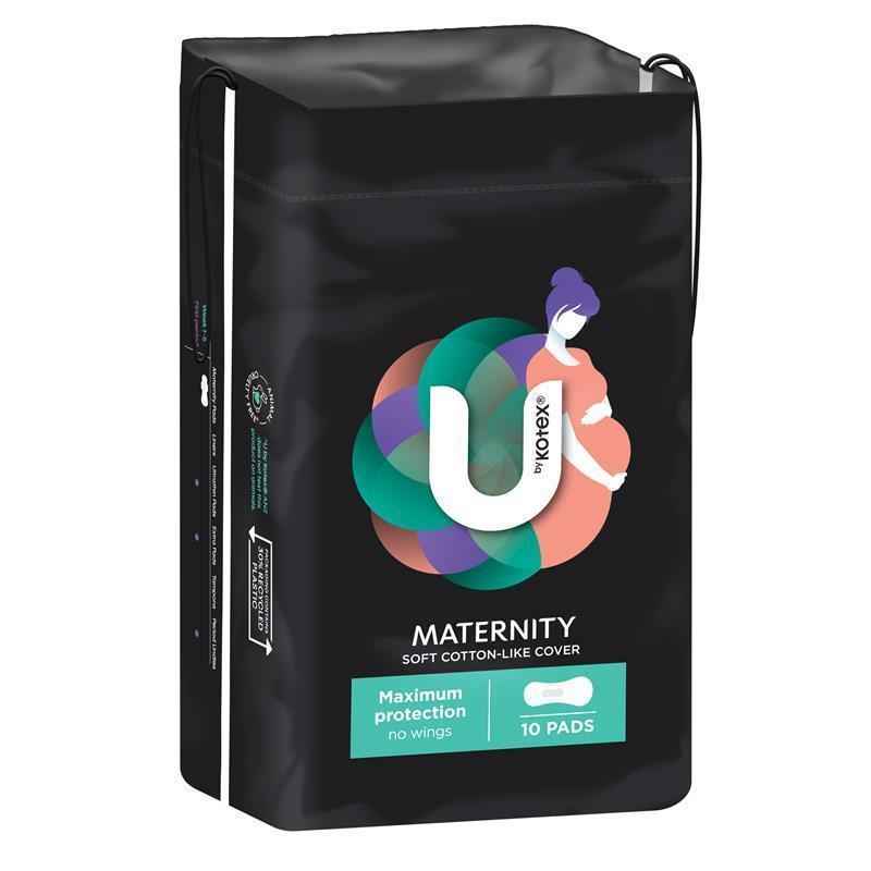 U by Kotex Maternity Pads 10 Pack