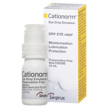 Cationorm Preservative Free Eye Drops 10ml