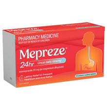 Mepreze 24Hr 20mg 14 Tablets