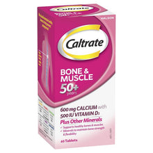 Caltrate Bone & Muscle 50+ 60 Tablets - GimmeNow