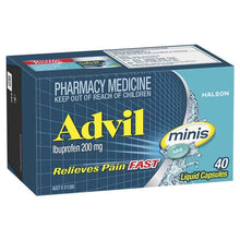 Advil Ibuprofen Pain Relief Liquid Mini 40 Capsules