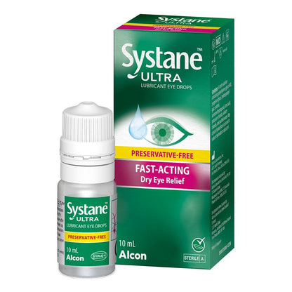 Systane Ultra Multi Dose Preservative Free Lubricant Eye Drops 10ml
