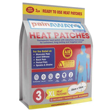 Pain Away Heat Patches XL 3 Pack
