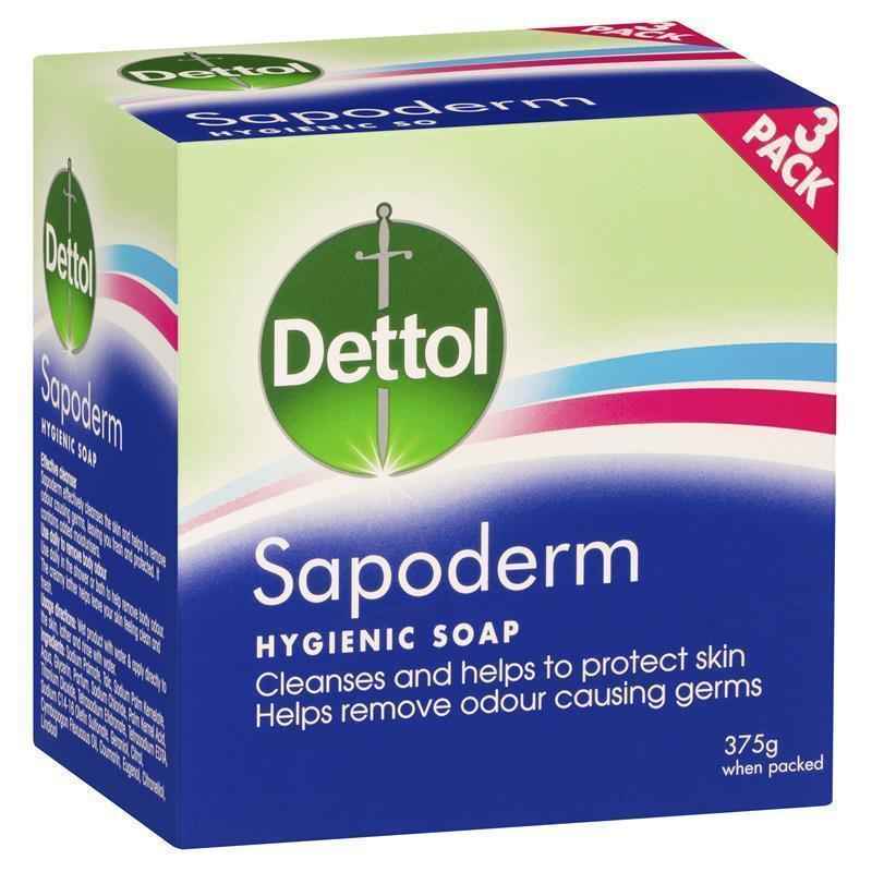 Dettol Hygienic Antibacterial Sapoderm Soap for Acne and Oily Skin