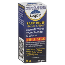 Logicin Nasal Spray Refill 18mL - GimmeNow