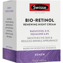 Swisse Skincare Bio Retinol Renewing Night Cream 50g - GimmeNow