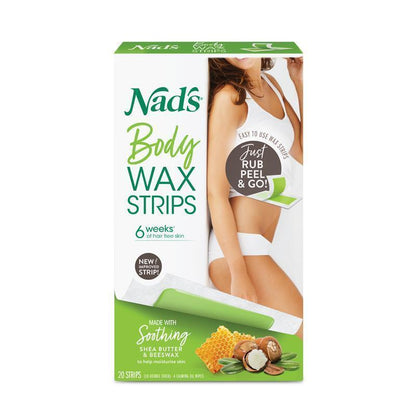 Nad's Body Wax Strips 20