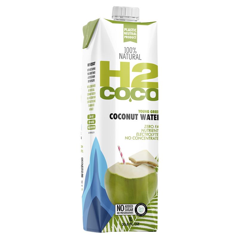 H2COCO Pure Coconut Water 1ltr
