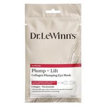 Dr. LeWinn's Plump + Lift Collagen Plumping Eye Mask 3 Pack