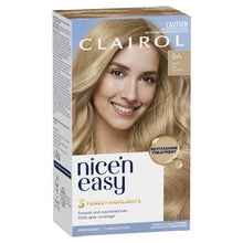 Clairol Nice N Easy 9A Natural Light Ash Blonde Permanent Hair Colour