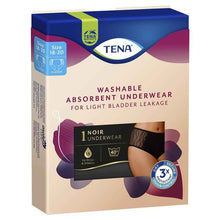 TENA Washable Absorbent Underwear Classic Noir Size 18-20