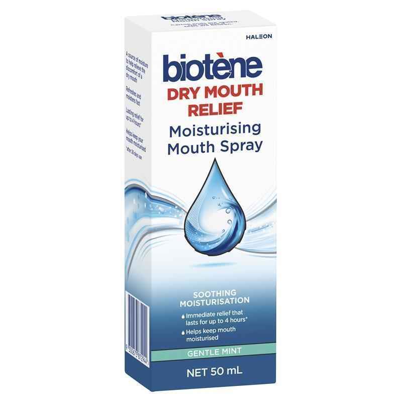 Biotene Dry Mouth Relief Spray Gentle Mint 50ml