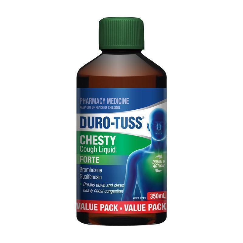 Durotuss Chesty Cough Liquid Forte 350ml