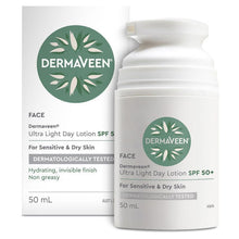 DermaVeen Face Ultralight Day Lotion SPF 50+ 50ml - GimmeNow