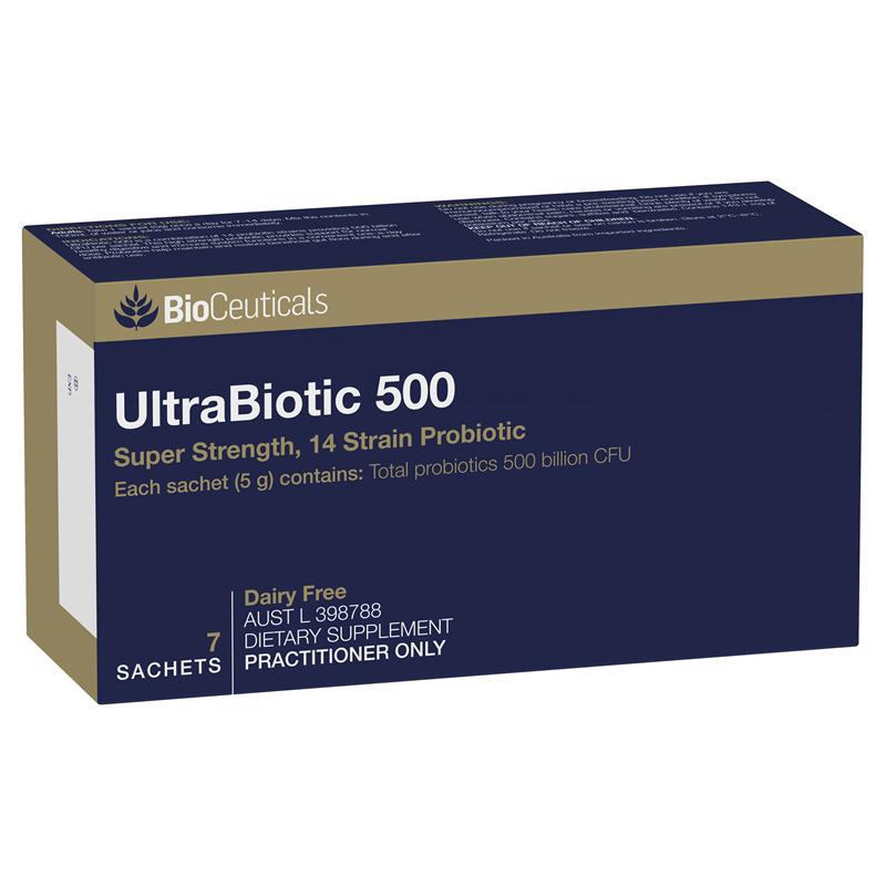 Bioceuticals UltraBiotic 500 7 Sachets Fridge Line - GimmeNow