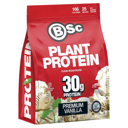 BSc Clean Plant Protein Premium Vanilla 1kg