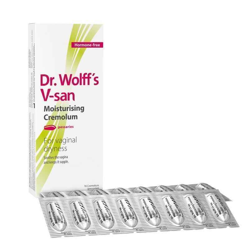 Dr Wolffs V-San Moisturising Cremolum Pessary
